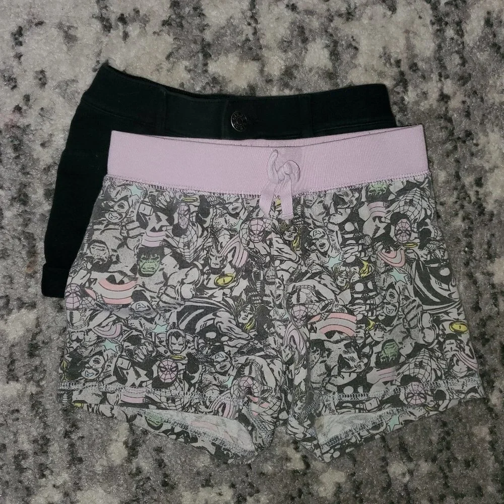 Girls Set of 4 Shorts~~ M (6/7/8)